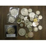 ******** Various coins & mobile phones