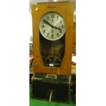 A French clocking-in clock by Pantax,