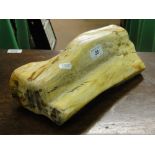 A piece of petrified wood from Java