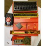 Triang Dublo gauge boxed track, etc.