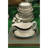 Wedgwood "Aegean," dinnerware and table mats.