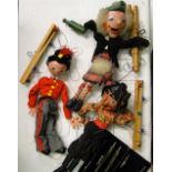 3 Pelham Puppets and a drawing set.