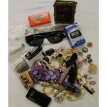 Costume jewellery, Ray-Ban sunglasses, etc.