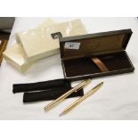 2 Boxed Cross pen sets.