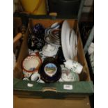 Teaware and other decorative china.