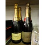 2 Bottles of Blanc de Noirs champagne Brut & 2 others (4)