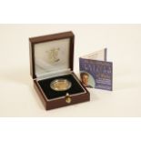 United Kingdom HRH Prince William of Wales 21st Birthday commemorative £25 Gold Proof Coin, 2003,