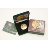 United Kingdom gold proof Victorian Anniversary crown, 2001, 1710/3500, boxed, with certificate, 39.