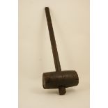 Fairground wooden mallet,