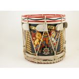 First Battalion Coldstream Guards marching drum by George Potter & Co.