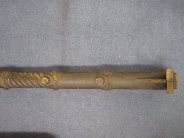 Early 19th Century carved wooden newel post, - Image 4 of 11