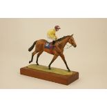 RCL China limited edition model of Mick Kinane on the Epsom Derby winner See The Stars,