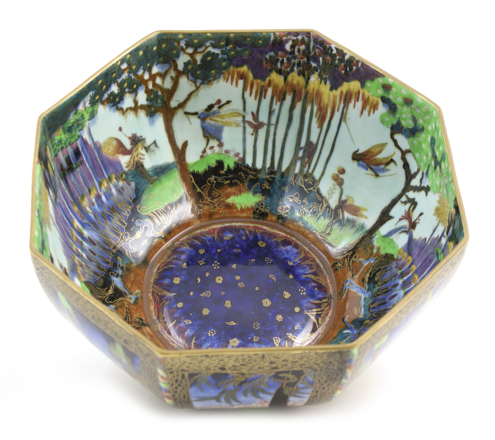 Wedgwood Fairyland lustre bowl by Daisy Makeig-Jones, pattern number Z5125, - Image 2 of 2