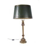 A Lamp,gilt metal en relief Dim. - 44 cm