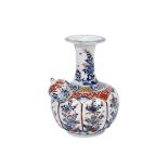 A Kendi,Chinese porcelain, Imari decoration "Flowers" Dim. - 23 cm