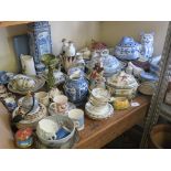 A quantity of household china