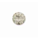 Unmonted old-cut diamond weighing 3,62 carats. R.A.G report Report gemmologico R.A.G. Torino n.
