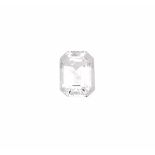 Unmonted emerald-cut diamond weighing 2,01 carats. R.A.G report Analisi di diamante R.A.G Torino