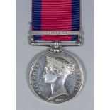 A Victoria Military General Service Medal dated 1793 - 1814 bearing "Vimeria" clasp, to "Richard