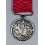 A Victoria Army Long Service Good Conduct Medal, 1st type, to "Sergeant W. Dover, Royal Artillery"