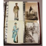 A collection of early 20th Century and later postcards of primarily World War I military interest