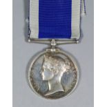 A Victoria Royal Navy Long Service Good Conduct Medal to "S.D. Burns, G.H. Boatman, H.M...