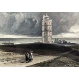 William Daniel (1769-1837) - Four engravings - "North Foreland Lighthouse", "The Reculvers", "