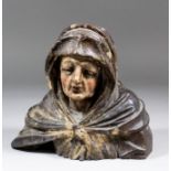 An early 16th Century Flemish polychrome bust of the "Mater Dolorosa", circa 1530 Provenance : Celia