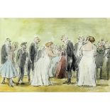 ARR. Edward Ardizzone (1900-1979) - Ink and watercolour - "The Presentation - The Mayor of