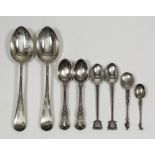 A set of six George V silver Old English pattern tablespoons by William Hutton and Sons Ltd.