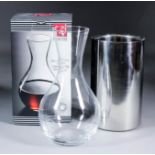 @Nine F & D Lead Free Crystal glass Carafes and a selection of other wine bottle coolers