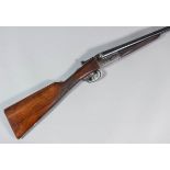 A 20 bore box lock ejector shotgun by A.Y.A, serial No. 425755, 27ins blued steel barrels with plain