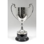 "Medway Barge Sailing Match, 1962 - Champion Bowsprit Class - 1st Prize" - An Elizabeth II silver