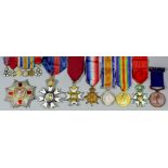 A group of six George V First World War Medals to Eng. Capt. (Later Rear Admiral) Sir Henry