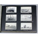 Three photograph albums containing an extensive collection of black and white photographs taken in