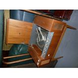 A 1960'S TEAK CASED FLOOR STANDING RADIOGRAM