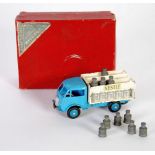FRENCH DINKY BOXED STUDEBAKER MILK TRUCK 'NESTLE' pale blue cab and chasis, cream body, blue painted