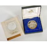 BARBADOS 1974 TEN DOLLAR STERLING SILVER PROOF COIN, struck by the Franklin Mint, in slip case and