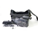 SANYO VM-D66P VIDEO CAMERA RECORDER with A/c adapter