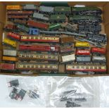 SELECTION OF UNBOXED HORNBY DUBLO COMPRISING; Duchess of Montrose and Silver King locos, with