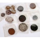 SMALL COLLECTION OF 19th CENTURY TO MID 20th  CENTURY EUROPEAN AND WORLD COINS included two