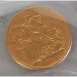 VICTORIA GOLD SOVEREIGN 1897 (F)