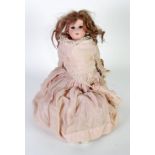 ARMAND MARSEILLE BISQUE SHOULDER HEADED DOLL, impressed marks 370 AM 4/0 DEP Armand Marseille - Made