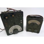 A SECOND WORLD WAR AVO ALL WAVE OSCILLATION RADIO FREQUENCY TEST OSCILLATOR, also an AVO UNIVERSAL