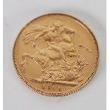 GEORGE V, 1911, GOLD SOVEREIGN