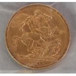 VICTORIA GOLD SOVEREIGN 1880 (F)