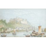 A PAIR OF SMALL BAXTER OR LE BLOND SMALL COLOUR PRINT, waterways, 2 1/2" x 4" (6.4 x 7.6cm) and