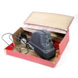 AN EARLY 1950's 'MINICINE' STILLS PROJECTOR, in original card box with a number of stills