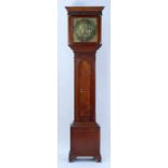ALEXANDER IRVING, CANONGATE, 18th CENTURY LONGCASE CLOCK MOVEMENT IN A LATER MAHOGANY CASE OF