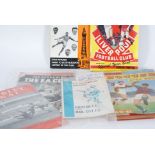 COLLECTION OF SOUVENIR FOOTBALL PROGRAMMES, 1960's and later, including; England V Spain -